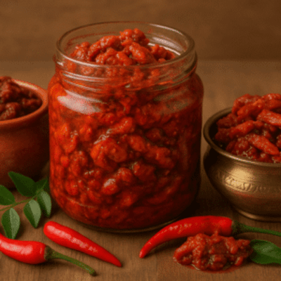 Gongura Chicken Pickle