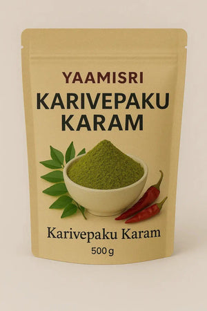 Karivepaku karam podi - Yaamisri Pickles
