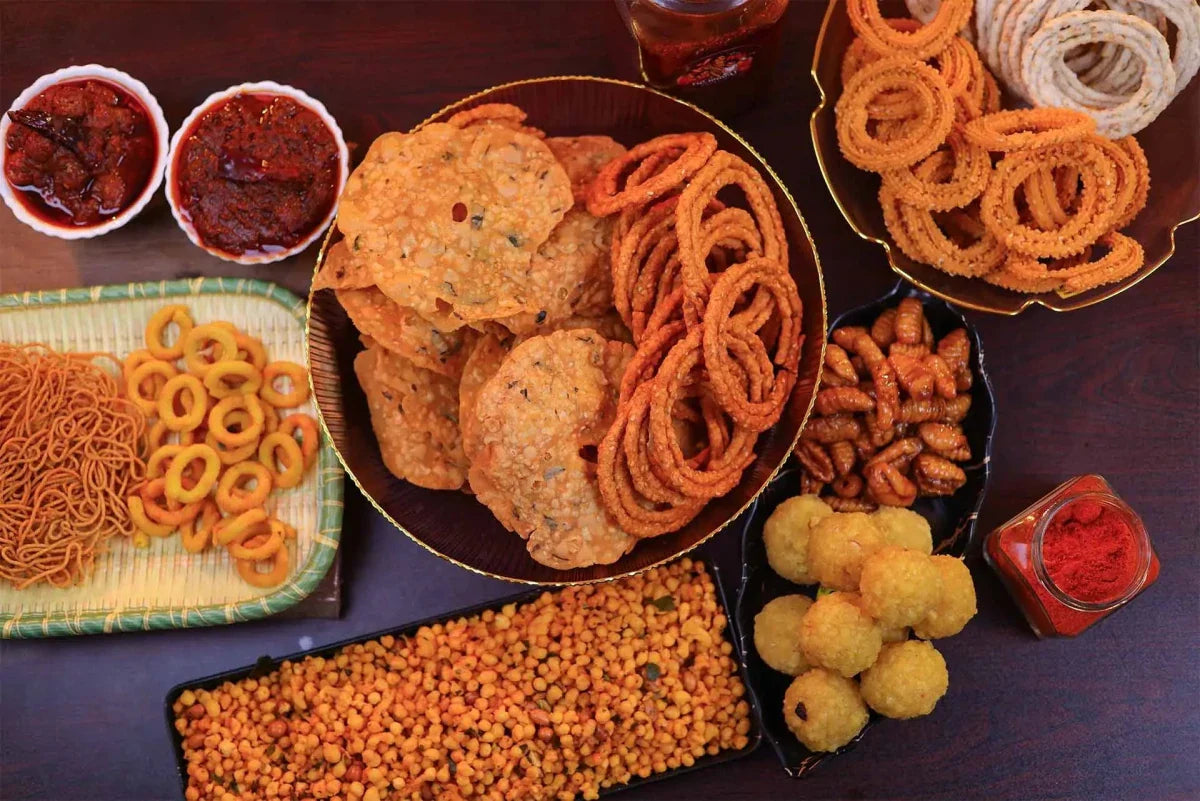Yaamisri 8 - Item Traditional Snacks Combo – Fresh Homemade Taste (250g Each) - Yaamisri Pickles